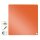 nobo Magnettafel beschreibbar 36,0 x 36,0 cm orange