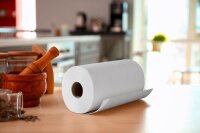 GLÜCKSBLATT Küchenrollen reinweiß 3-lagig, 9 Rollen
