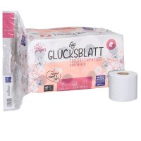 GLÜCKSBLATT Toilettenpapier samtweich 4-lagig, 16...