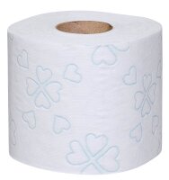 GLÜCKSBLATT Toilettenpapier samtweich 4-lagig, 8 Rollen