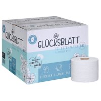 GLÜCKSBLATT Toilettenpapier klassisch weiß...