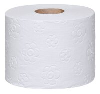 GLÜCKSBLATT Toilettenpapier klassisch weiß 3-lagig, 27 Rollen