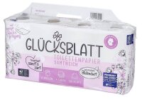 GLÜCKSBLATT Toilettenpapier samtweich 4-lagig, 8 Rollen