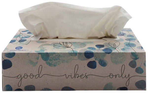 oecolife Taschentücherbox 4-lagig weiß, 1 St.