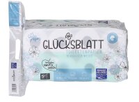 GLÜCKSBLATT Toilettenpapier klassisch weiß 3-lagig, 16 Rollen