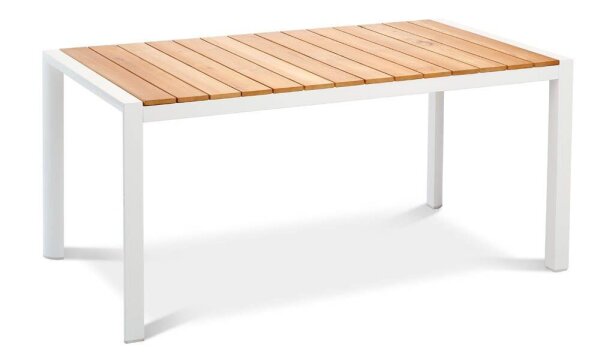 barths Gartentisch Paros braun rechteckig 160,0 x 90,0 x 76,0 cm