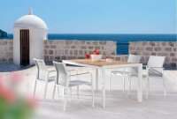 barths Gartentisch Paros braun rechteckig 160,0 x 90,0 x...