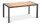barths Gartentisch Paros braun rechteckig 160,0 x 90,0 x 76,0 cm