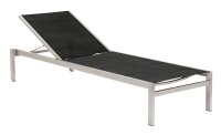 barths Sonnenliege Marbella schwarz Stahl