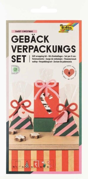 folia PP-Bodenbeutel SWEET CHRISTMAS, 6 St.