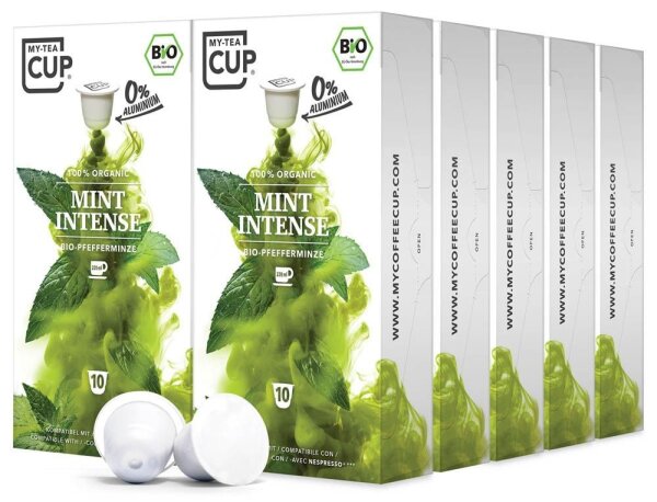MY-TEA CUP® MINT INTENSE Bio-Teekapseln 100 Portionen