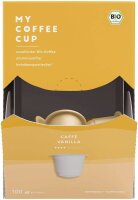 MY COFFEE CUP VANILLA Bio-Kaffeekapseln, Arabica- und...