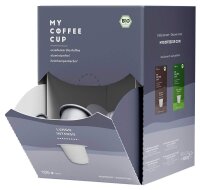MY COFFEE CUP LUNGO INTENSO Bio-Kaffeekapseln, Arabica-...
