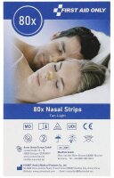 FIRST AID ONLY® Nasenpflaster Schnarchen P-10075 00 braun, 80 St.