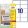AVERY Zweckform Folien-Versandetiketten L7992-25 weiß 99,1 x 57,0 mm, 25 Blatt