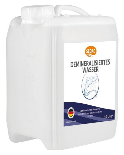 SEDAC® Demineralisiertes Wasser 10 l, 1 St.