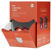 MY COFFEE CUP LUNGO DECAF Bio-Kaffeekapseln,...