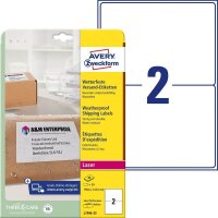 AVERY Zweckform Folien-Versandetiketten L7996-25...