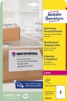 AVERY Zweckform Folien-Versandetiketten L7996-25...