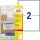 AVERY Zweckform Folien-Versandetiketten L7996-25 weiß 199,6 x 289,1 mm, 25 Blatt