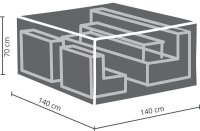 barths Schutzhülle für Lounge-Set 140,0 x 140,0 x 70,0 cm