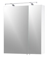 MÖBELPARTNER Spiegelschrank Dorina 125095 weiß...