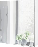 MÖBELPARTNER Spiegelschrank Basic 134105 weiß glanz 60,0 x 16,0 x 70,7 cm
