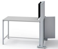Quadrifoglio Trennwand Box Screen, grau 101,5 x 178,5 cm, 1 St.