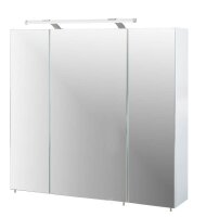 MÖBELPARTNER Spiegelschrank Dorina 125353 weiß...