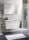 MÖBELPARTNER Spiegelschrank Dorina 124889 weiß glanz 100,0 x 16,0 x 75,7 cm