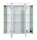 MÖBELPARTNER Spiegelschrank Dorina 125523 weiß glanz 70,0 x 16,0 x 75,7 cm
