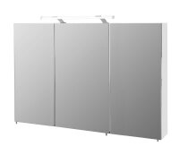 MÖBELPARTNER Spiegelschrank Dorina 132253 weiß...