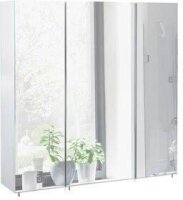 MÖBELPARTNER Spiegelschrank Basic 134106 weiß glanz 70,0 x 16,0 x 70,7 cm