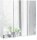 MÖBELPARTNER Spiegelschrank Basic 134106 weiß glanz 70,0 x 16,0 x 70,7 cm