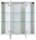 MÖBELPARTNER Spiegelschrank Basic 134106 weiß glanz 70,0 x 16,0 x 70,7 cm