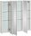 MÖBELPARTNER Spiegelschrank Basic 134106 weiß glanz 70,0 x 16,0 x 70,7 cm