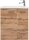 MÖBELPARTNER Waschbecken mit Unterschrank Matteo 137111 eiche landhaus 50,0 x 25,0 x 60,0 cm