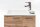 MÖBELPARTNER Waschbecken mit Unterschrank Matteo 137111 eiche landhaus 50,0 x 25,0 x 60,0 cm