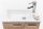 MÖBELPARTNER Waschbecken mit Unterschrank Matteo 137111 eiche landhaus 50,0 x 25,0 x 60,0 cm