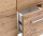 MÖBELPARTNER Waschbecken mit Unterschrank Matteo 137111 eiche landhaus 50,0 x 25,0 x 60,0 cm