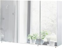 MÖBELPARTNER Spiegelschrank Basic 134110 weiß...