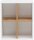 MÖBELPARTNER Hängeregal Padua 142298 weiß glanz, eiche landhaus 40,5 x 20,5 x 48,3 cm