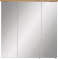 MÖBELPARTNER Spiegelschrank Padura 142296 weiß...