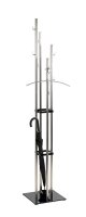 HAKU Möbel Kleiderständer 89777 schwarz Metall 8 Haken 35,0 x 182,0 cm, 1 St.