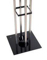 HAKU Möbel Kleiderständer 89777 schwarz Metall 8 Haken 35,0 x 182,0 cm, 1 St.