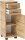 MÖBELPARTNER Badschrank Nora 144933 eiche landhaus 30,3 x 32,6 x 88,6 cm
