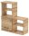 MÖBELPARTNER Hängeregal Nora 145004 eiche landhaus 59,8 x 20,5 x 64,8 cm
