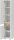 MÖBELPARTNER Badschrank Cosmo 146320 weiß 30,2 x 33,0 x 164,5 cm