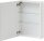 MÖBELPARTNER Spiegelschrank Basic 146427 weiß glanz 50,0 x 15,9 x 70,7 cm