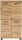 MÖBELPARTNER Badschrank Nora 144971 eiche landhaus 59,8 x 32,6 x 116,9 cm